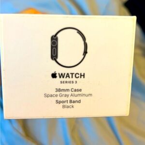 Used Apple Watch Series 3 space gray 38mm
